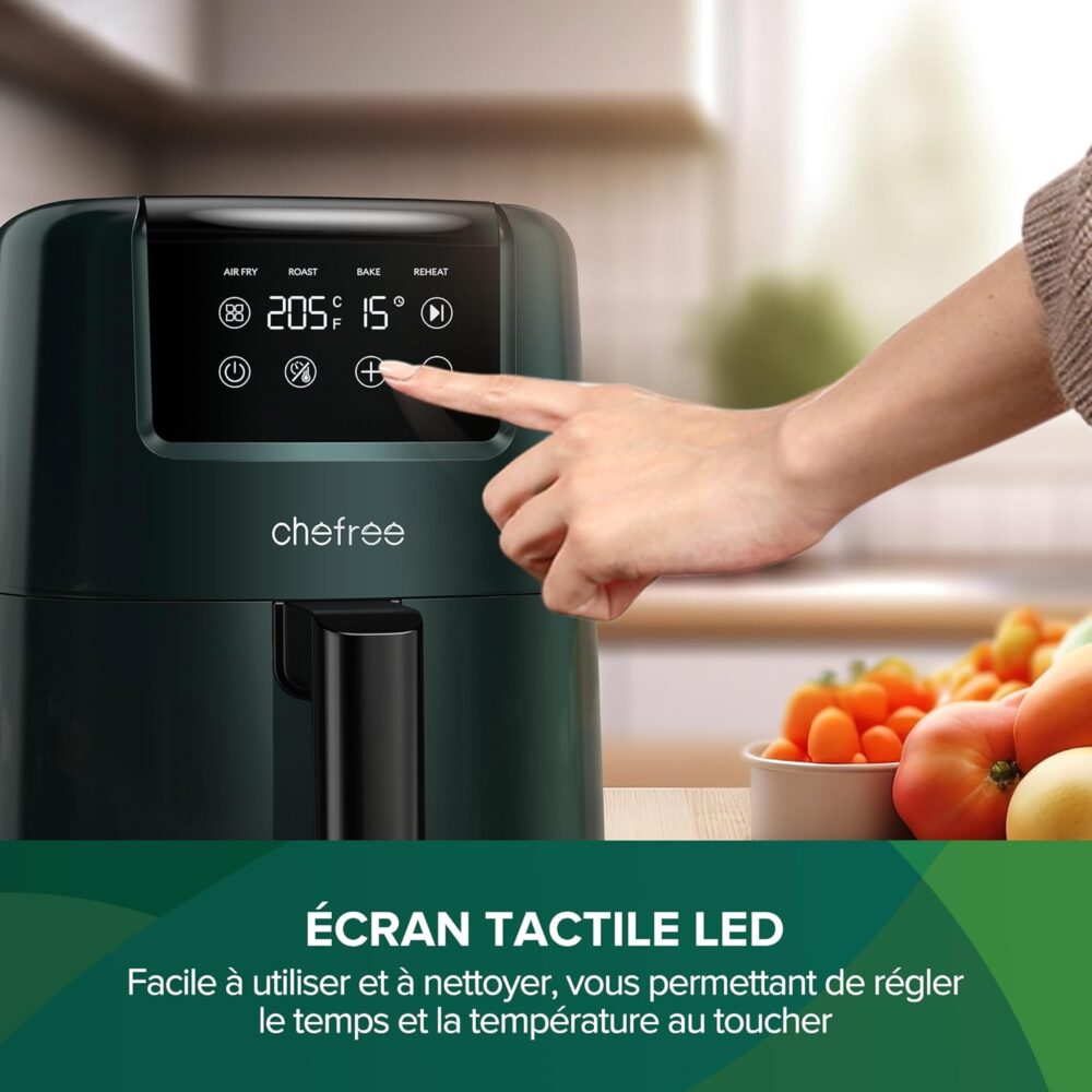 CHEFREE Friteuse à Air 2L – Image 8