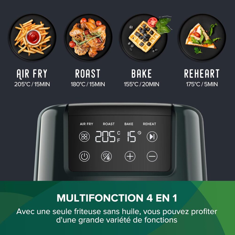 CHEFREE Friteuse à Air 2L – Image 7